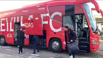 El Sevilla viaja a Lens para jugar la Champions League