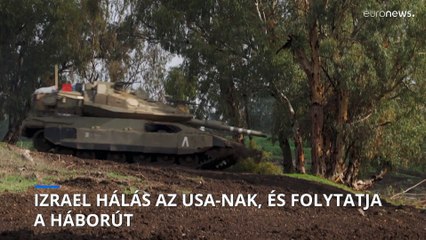 Kongresszusi felülvizsgálat nélkül 14 ezer harckocsi-lövedéket adott el Izraelnek az USA kormánya