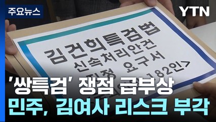 野 '김 여사 리스크' 전략에...與 총선 악재 전전긍긍 / YTN