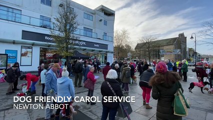 Bark! The Herald Angels Sing... Newton Abbot's dog friendly carol service