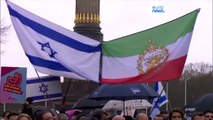 Manifestaciones en Berlín y Bruselas en contra del antisemitismo