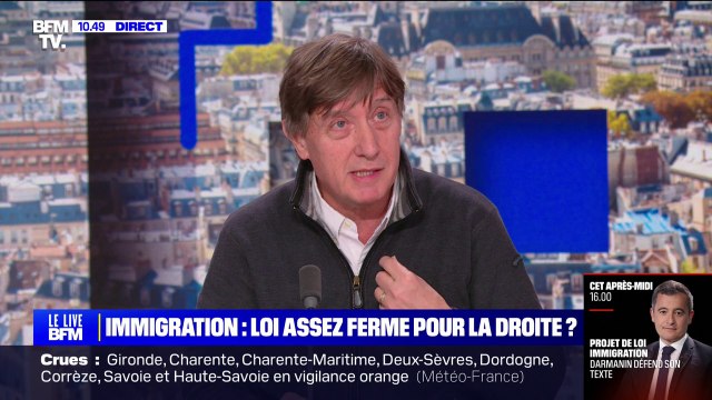Alain Fontaine, président de l’association des Maîtres Restaurateurs, sur la loi immigration: C'est une main-d'œuvre dont on ne peut plus se passer maintenant