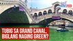 Tubig sa Grand Canal, biglang naging green? | GMA Integrated Newsfeed