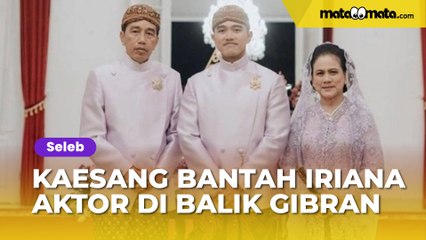 Kaesang Pangarep Bantah Iriana Jokowi Jadi Aktor Di Balik Pencalonan Gibran