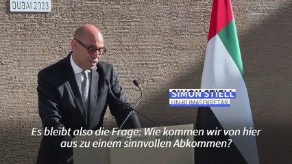 COP28: UN-Klimasekretär fordert Ende "taktischer Blockaden"