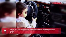 Zayn Sofuoğlu bu kez 25 milyonluk aracın direksiyona geçti