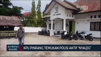 KPU Pinrang Temukan Polisi Aktif nyaleg