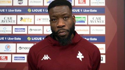 J15 : Metz - Brest, la réaction d'Ismaël Traoré