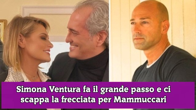 Simona Ventura fa il grande passo e ci scappa la frecciata per Mammuccari
