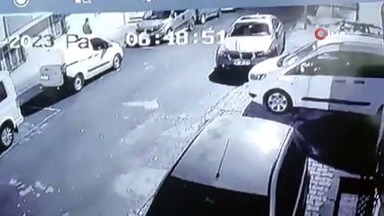 Çaldığı bisiklete binerek kaçtı