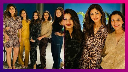 Shilpa Shetty,  Raveena Tandon দের পার্টি, ঝলসে উঠলেন নায়িকারা