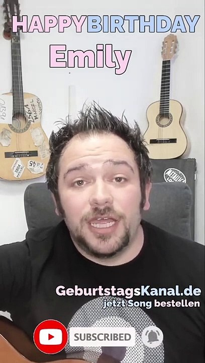 Happy Birthday, Emily! Geburtstagsgrüße an Emily