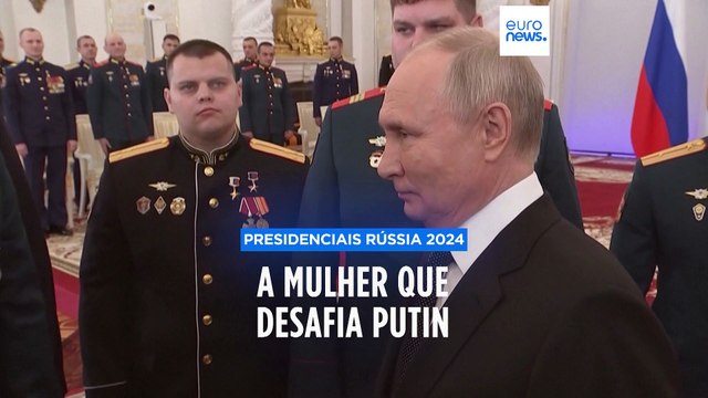 Yekaterina Duntsova sonha em retirar Vladimir Putin do Kremlin