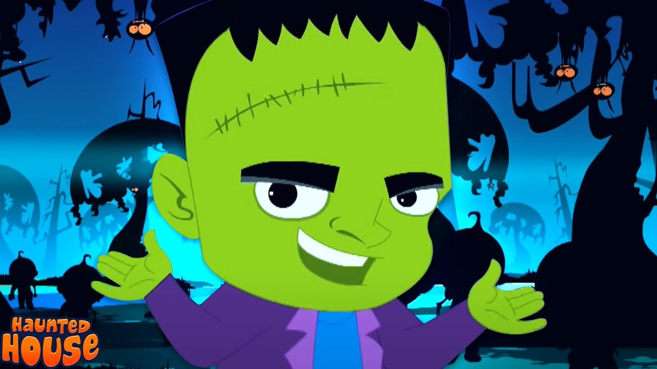 Ghosts They Love To Walk Tonight + More Halloween Songs & Cartoon Videos