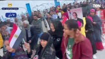 توافد كبير من المواطنين على دار السلام ومدينة 15 مايو في ثانى أيام انتخابات الرئاسة