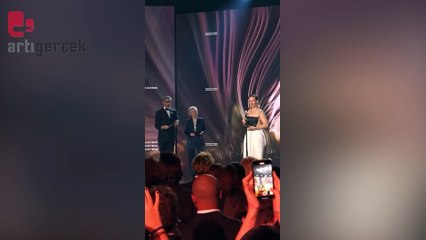 Avrupa Film Ödülleri'nde Sandra Hüller'in konuşması törene damga vurdu: Barışı hayal edin!