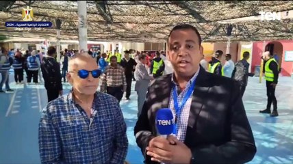 لقاء مع الكابتن محمد صلاح نجم الزمالك ومنتخب مصر السابق عقب إدلائه بصوت في الانتخابات