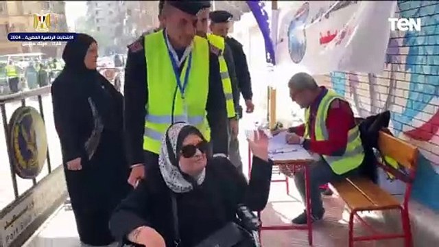 كبار السن وذوي الهمم يحرصون على الإدلاء بأصواتهم بالإسماعيلية