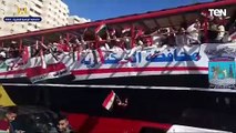 طلاب الإسكندرية تشارك في مسيره لتشجيع المواطنين السكندريين للنزول الي الانتخابات