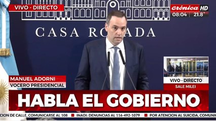 El nuevo Gobierno ofreció su primera conferencia de prensa