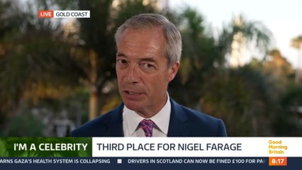 Nigel Farage 'touchy' over Matt Hancock comparison