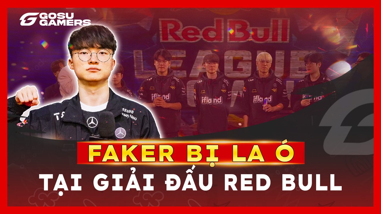 Faker bị la ó ngay tại giải đấu Red Bull League of Its Own