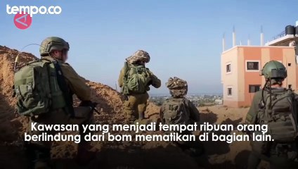 Militer Israel Terus Merangsek ke Wilayah Selatan Gaza