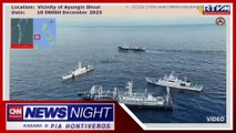 PH resupply boat binomba ng tubig ng China Coast Guard sa Ayungin Shoal