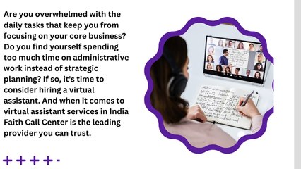 Leading Provider of Virtual Assistant Services in India