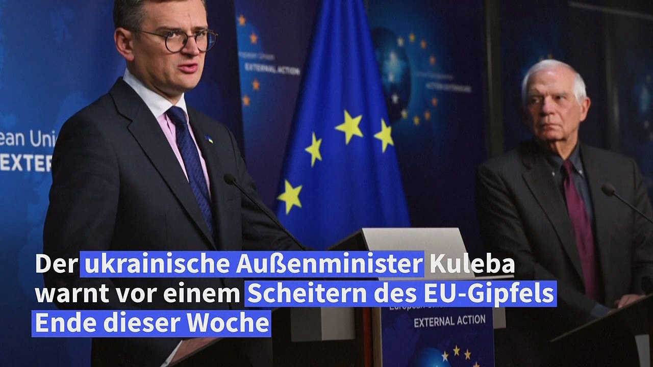EU-Beitrittsgespräche: Kuleba warnt vor 'verheerenden Konsequenzen' von Orbans Blockade