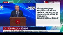 Cumhurbaşkanı Erdoğan'dan su kullanımı konusunda uyarı: İsrafın önüne geçelim