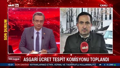Asgari ücret tespit komisyonu toplandı
