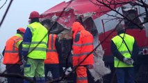 Incidente ferroviario Faenza, gli operai al lavoro sui 