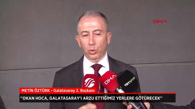 Galatasaray 2. Bakanı Metin Öztürk, Kopenhag maçı öncesi iddialı konuştu