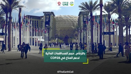 بالأرقام.. حجم المساهمات المالية لدعم المناخ في COP28