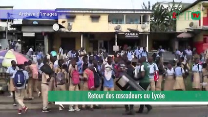 [#Reportage] Gabon : retour des cascadeurs au Lycée !
