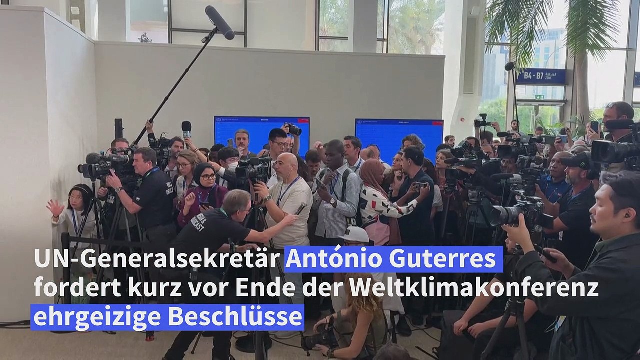 UN-Generalsekretär ruft zu Ausstieg aus allen fossilen Energien auf