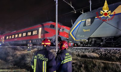 Scontro tra Frecciarossa e regionale a Faenza: nessun ferito grave (11.12.23)