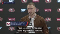 49ers - McCaffrey soulagé après la victoire contre Seattle : 