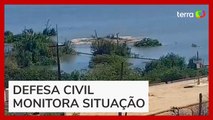 Veja o momento em que mina da Braskem se rompe sob lagoa em Maceió