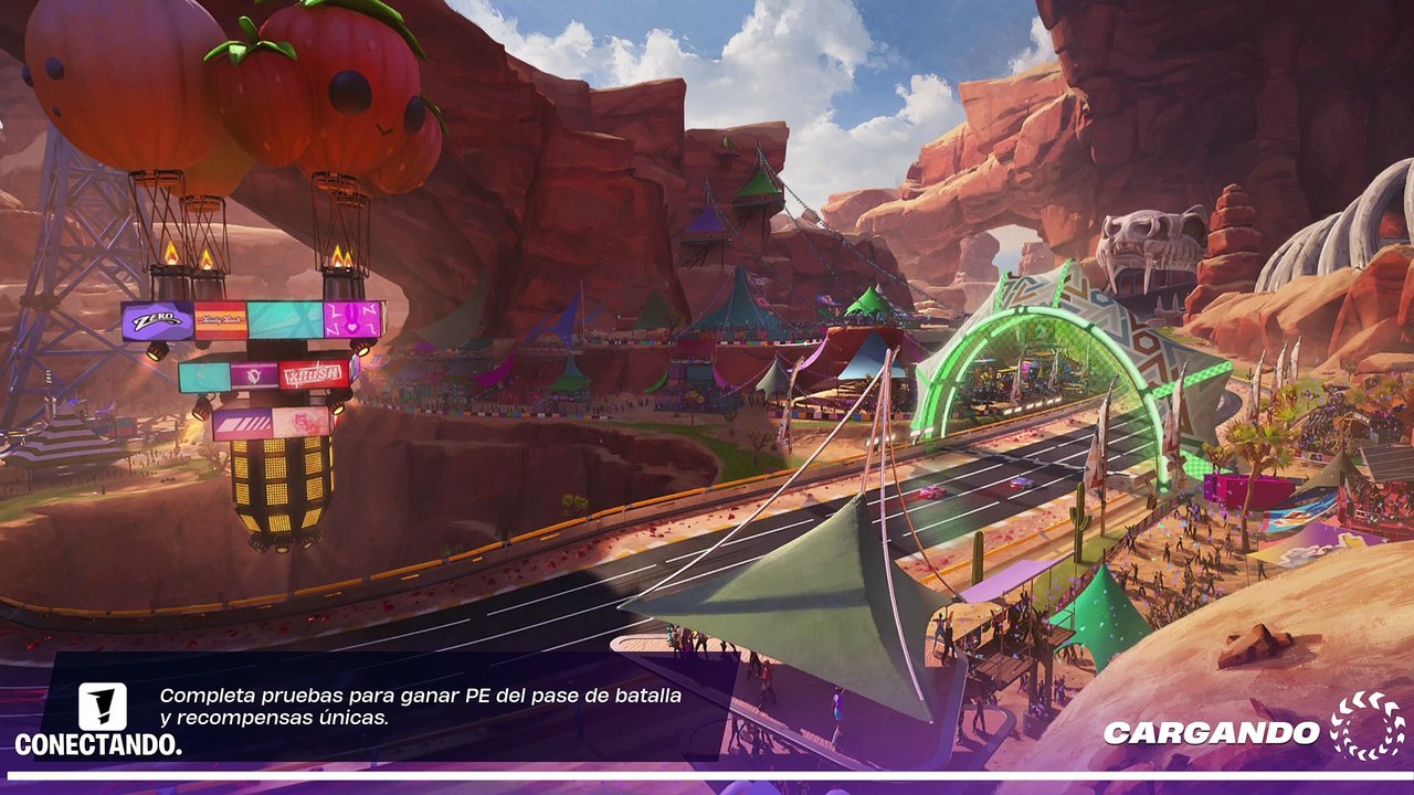 Fortnite x Rocket League - Gameplay de Rocket Racing