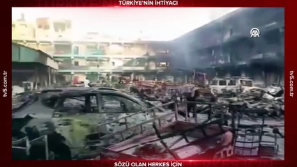 İşgalci İsrail ordusunun, Filistinlilerin sığındığı okula baskını büyük yıkıma neden oldu