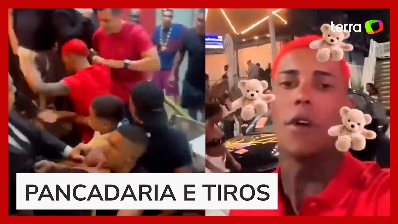 MC Poze do Rodo se envolve em confusão em boate...
