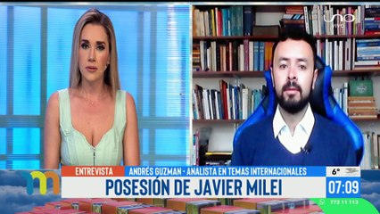Analista sobre la inasistencia de Arce a posesión de Milei