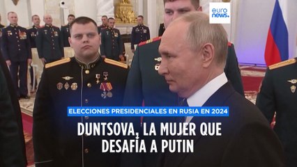 Rusia | La periodista Ekaterina Duntsova se propone hacer frente a Putin en las elecciones de marzo