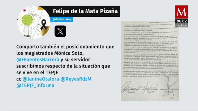 Magistrados niegan que temas administrativos justifiquen exigir la renuncia de Reyes Rodríguez