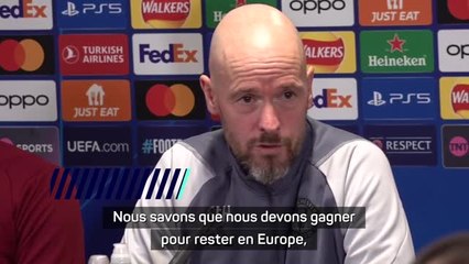Man. United - Ten Hag avant d'affronter le Bayern : "Nous pouvons le faire"