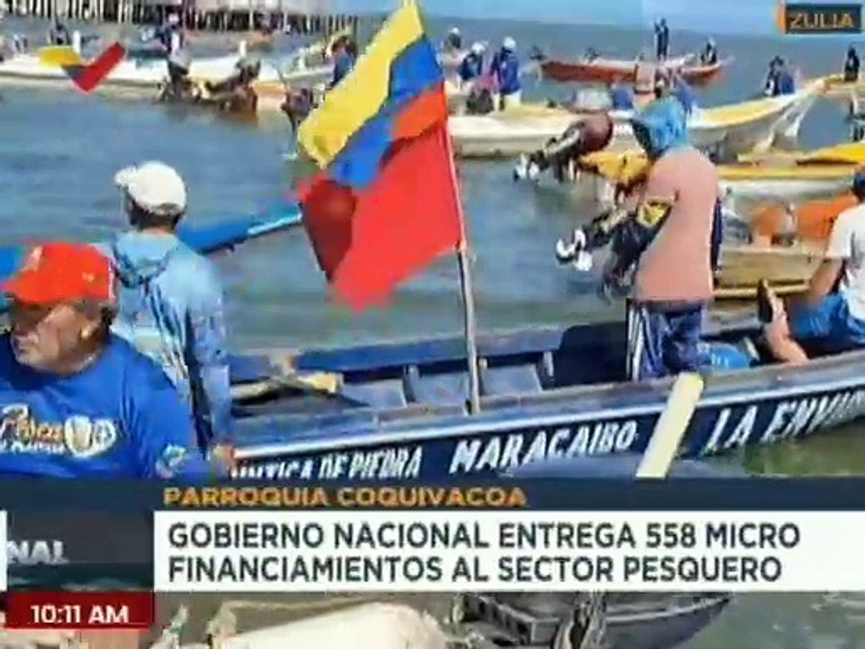 Zulia | Pescadores de la pqa. Coquivacoa atenidos con entrega de micro financiamientos e insumos