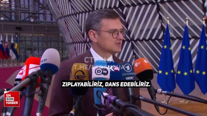 Ukrayna: AB'ye katılmak için zıplamaya ve dans etmeye hazırız