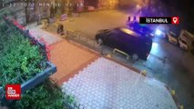 İstanbul’da yanan otomobillerin kundaklandığı anlar görüntülendi